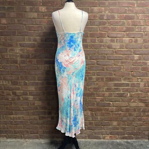 Gilli Multi Tie Dye Tank MIDI Dress Size Medium NWT - Picture 4 of 6